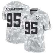 Arctic Camo Men's Adetomiwa Adebawore Indianapolis Colts Limited 2024 Salute to Service Jersey