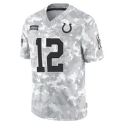 Arctic Camo Men's Andrew Luck Indianapolis Colts Limited 2024 Salute to Service Jersey