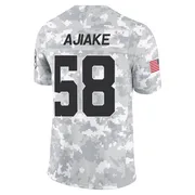 Arctic Camo Men's Austin Ajiake Indianapolis Colts Limited 2024 Salute to Service Jersey