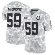 Arctic Camo Men's Cameron McGrone Indianapolis Colts Limited 2024 Salute to Service Jersey