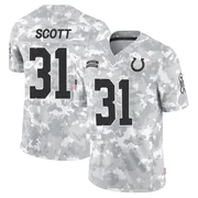 Arctic Camo Men's Daniel Scott Indianapolis Colts Limited 2024 Salute to Service Jersey