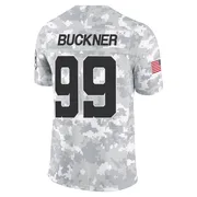 Arctic Camo Men's DeForest Buckner Indianapolis Colts Limited 2024 Salute to Service Jersey