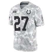 Arctic Camo Men's D'vonte Price Indianapolis Colts Limited 2024 Salute to Service Jersey