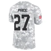 Arctic Camo Men's D'vonte Price Indianapolis Colts Limited 2024 Salute to Service Jersey