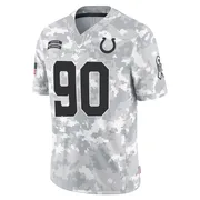 Arctic Camo Men's Grover Stewart Indianapolis Colts Limited 2024 Salute to Service Jersey