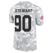 Arctic Camo Men's Grover Stewart Indianapolis Colts Limited 2024 Salute to Service Jersey