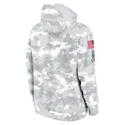 Arctic Camo Men's Indianapolis Colts 2024 Salute to Service Club Fleece Pullover Hoodie