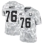 Arctic Camo Men's Jake Witt Indianapolis Colts Limited 2024 Salute to Service Jersey