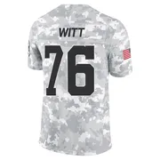 Arctic Camo Men's Jake Witt Indianapolis Colts Limited 2024 Salute to Service Jersey