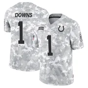 Arctic Camo Men's Josh Downs Indianapolis Colts Limited 2024 Salute to Service Jersey