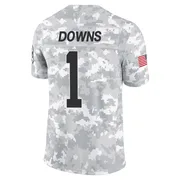 Arctic Camo Men's Josh Downs Indianapolis Colts Limited 2024 Salute to Service Jersey