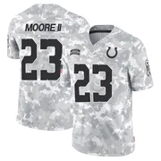 Arctic Camo Men's Kenny Moore II Indianapolis Colts Limited 2024 Salute to Service Jersey