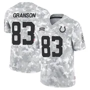 Arctic Camo Men's Kylen Granson Indianapolis Colts Limited 2024 Salute to Service Jersey