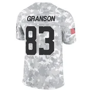 Arctic Camo Men's Kylen Granson Indianapolis Colts Limited 2024 Salute to Service Jersey