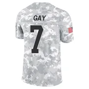 Arctic Camo Men's Matt Gay Indianapolis Colts Limited 2024 Salute to Service Jersey