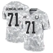 Arctic Camo Men's Matt Goncalves Indianapolis Colts Limited 2024 Salute to Service Jersey