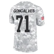 Arctic Camo Men's Matt Goncalves Indianapolis Colts Limited 2024 Salute to Service Jersey