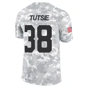 Arctic Camo Men's Michael Tutsie Indianapolis Colts Limited 2024 Salute to Service Jersey