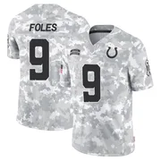 Arctic Camo Men's Nick Foles Indianapolis Colts Limited 2024 Salute to Service Jersey