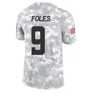 Arctic Camo Men's Nick Foles Indianapolis Colts Limited 2024 Salute to Service Jersey