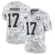 Arctic Camo Men's Philip Rivers Indianapolis Colts Limited 2024 Salute to Service Jersey