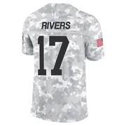 Arctic Camo Men's Philip Rivers Indianapolis Colts Limited 2024 Salute to Service Jersey