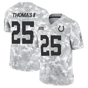 Arctic Camo Men's Rodney Thomas II Indianapolis Colts Limited 2024 Salute to Service Jersey