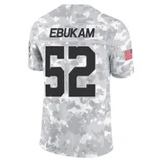 Arctic Camo Men's Samson Ebukam Indianapolis Colts Limited 2024 Salute to Service Jersey