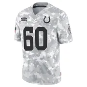 Arctic Camo Men's Tanor Bortolini Indianapolis Colts Limited 2024 Salute to Service Jersey