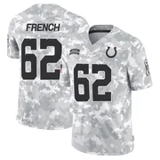 Arctic Camo Men's Wesley French Indianapolis Colts Limited 2024 Salute to Service Jersey