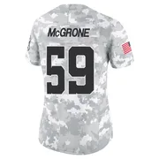 Arctic Camo Women's Cameron McGrone Indianapolis Colts Limited 2024 Salute to Service Jersey