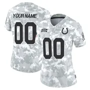 Arctic Camo Women's Custom Indianapolis Colts Limited 2024 Salute to Service Jersey