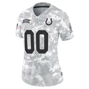 Arctic Camo Women's Custom Indianapolis Colts Limited 2024 Salute to Service Jersey