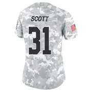 Arctic Camo Women's Daniel Scott Indianapolis Colts Limited 2024 Salute to Service Jersey