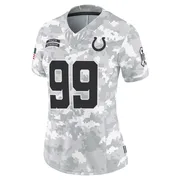 Arctic Camo Women's DeForest Buckner Indianapolis Colts Limited 2024 Salute to Service Jersey