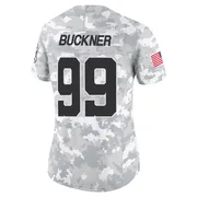 Arctic Camo Women's DeForest Buckner Indianapolis Colts Limited 2024 Salute to Service Jersey