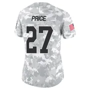 Arctic Camo Women's D'vonte Price Indianapolis Colts Limited 2024 Salute to Service Jersey