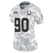 Arctic Camo Women's Grover Stewart Indianapolis Colts Limited 2024 Salute to Service Jersey