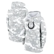 Arctic Camo Women's Indianapolis Colts 2024 Salute To Service Club Fleece Pullover Hoodie