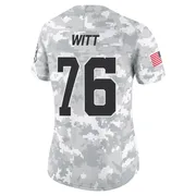 Arctic Camo Women's Jake Witt Indianapolis Colts Limited 2024 Salute to Service Jersey