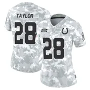 Arctic Camo Women's Jonathan Taylor Indianapolis Colts Limited 2024 Salute to Service Jersey