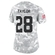 Arctic Camo Women's Jonathan Taylor Indianapolis Colts Limited 2024 Salute to Service Jersey