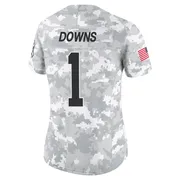 Arctic Camo Women's Josh Downs Indianapolis Colts Limited 2024 Salute to Service Jersey