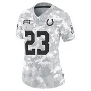 Arctic Camo Women's Kenny Moore II Indianapolis Colts Limited 2024 Salute to Service Jersey