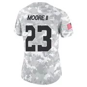 Arctic Camo Women's Kenny Moore II Indianapolis Colts Limited 2024 Salute to Service Jersey