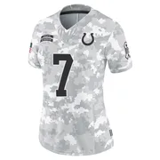 Arctic Camo Women's Matt Gay Indianapolis Colts Limited 2024 Salute to Service Jersey