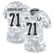 Arctic Camo Women's Matt Goncalves Indianapolis Colts Limited 2024 Salute to Service Jersey