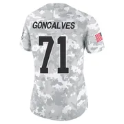 Arctic Camo Women's Matt Goncalves Indianapolis Colts Limited 2024 Salute to Service Jersey