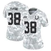 Arctic Camo Women's Michael Tutsie Indianapolis Colts Limited 2024 Salute to Service Jersey