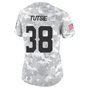 Arctic Camo Women's Michael Tutsie Indianapolis Colts Limited 2024 Salute to Service Jersey